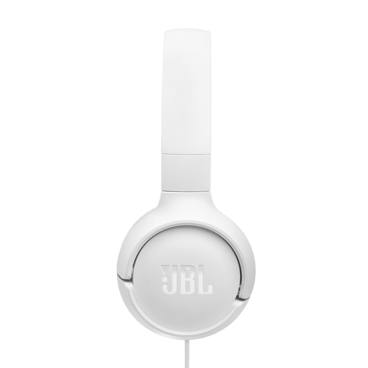 JBL Tune 520C USB-C - White - Hi-Res wired on-ear headphones - Front image number null